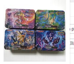 New POKEMON Pokemon pet elf iron box 42 set cards English Pokemon card Amusement Tongue New POKEMON Pokemon pet elf iron box 42 set cards English Pokemon card Amusement Tongue