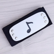 Load image into Gallery viewer, Anime Naruto Kakashi Sasuke Hidden Leaf Village Headband Konoha Cosplay Armband Headwear